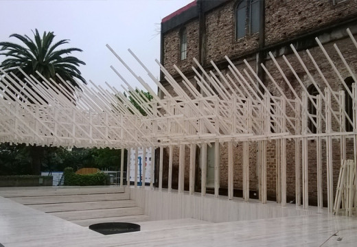Construcción con Madera presente en Casa FOA 2014