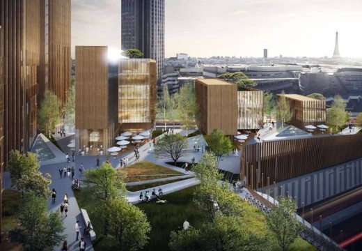 Francia: proponen en París el edificio de madera más alto del mundo