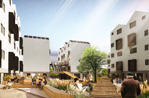 Edificios de madera en Chile: se presentó ambicioso plan de viviendas sociales