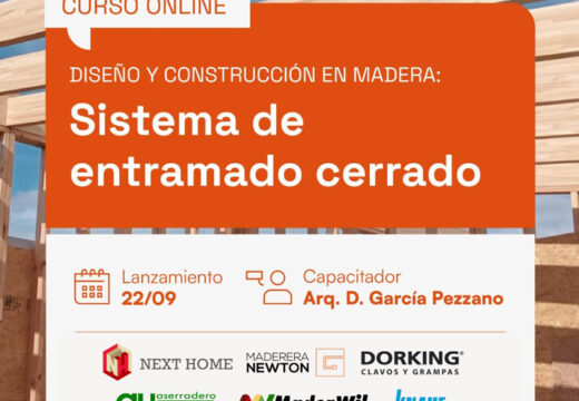 Curso de Diseño y Construcción con Madera. Sistema de entramado cerrado. 22/09/2025